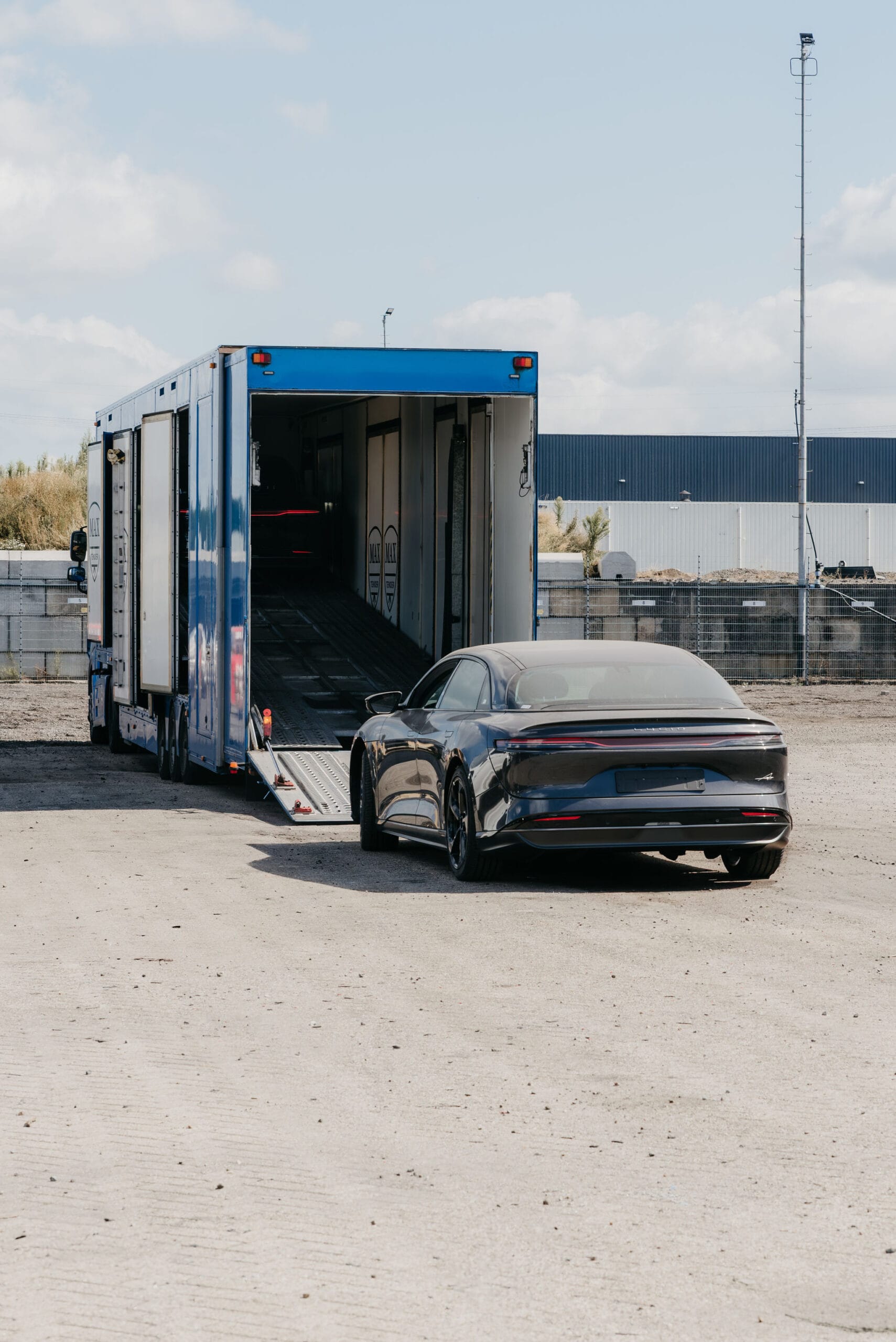 car container handling for large volumes