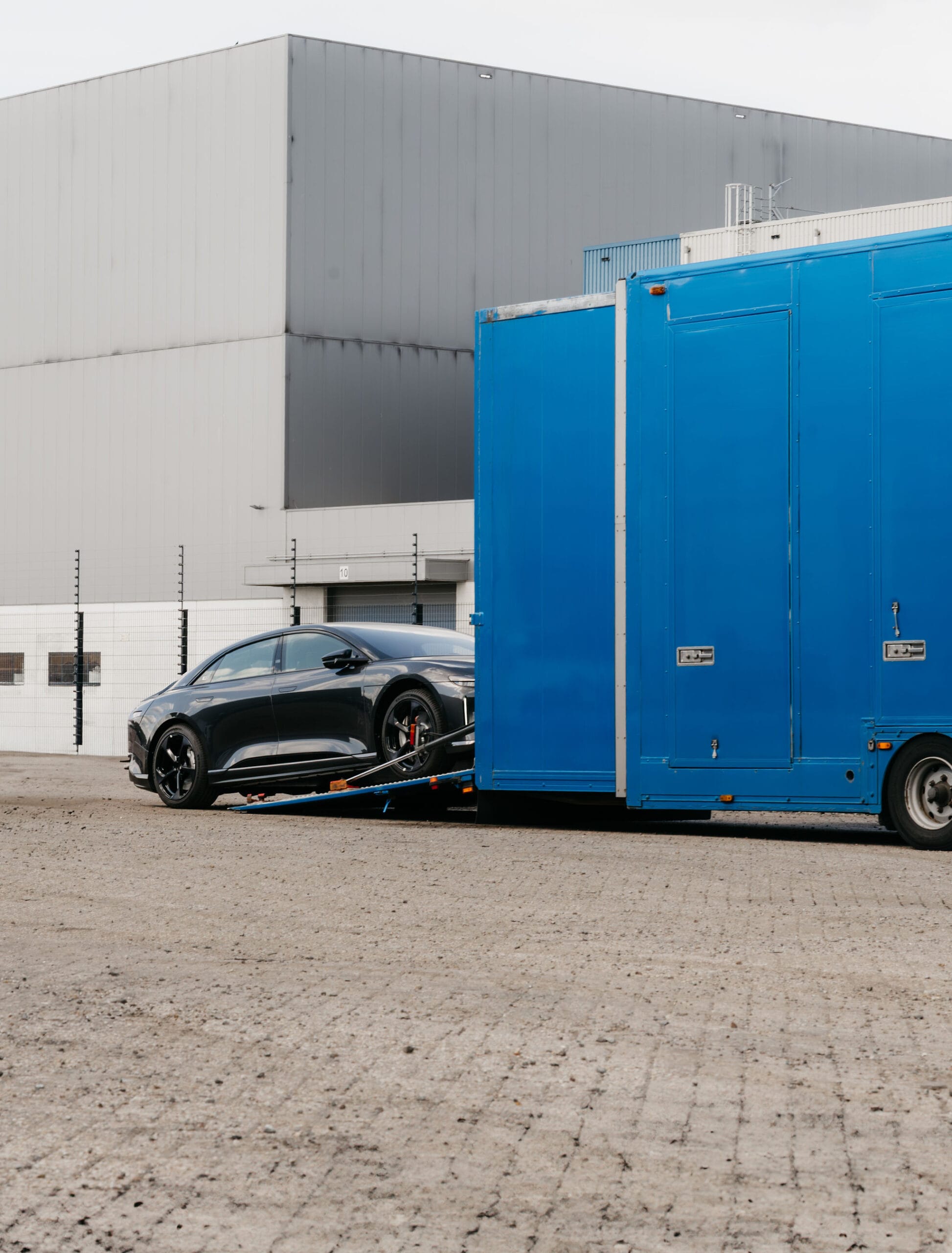 tesla europe logistics
